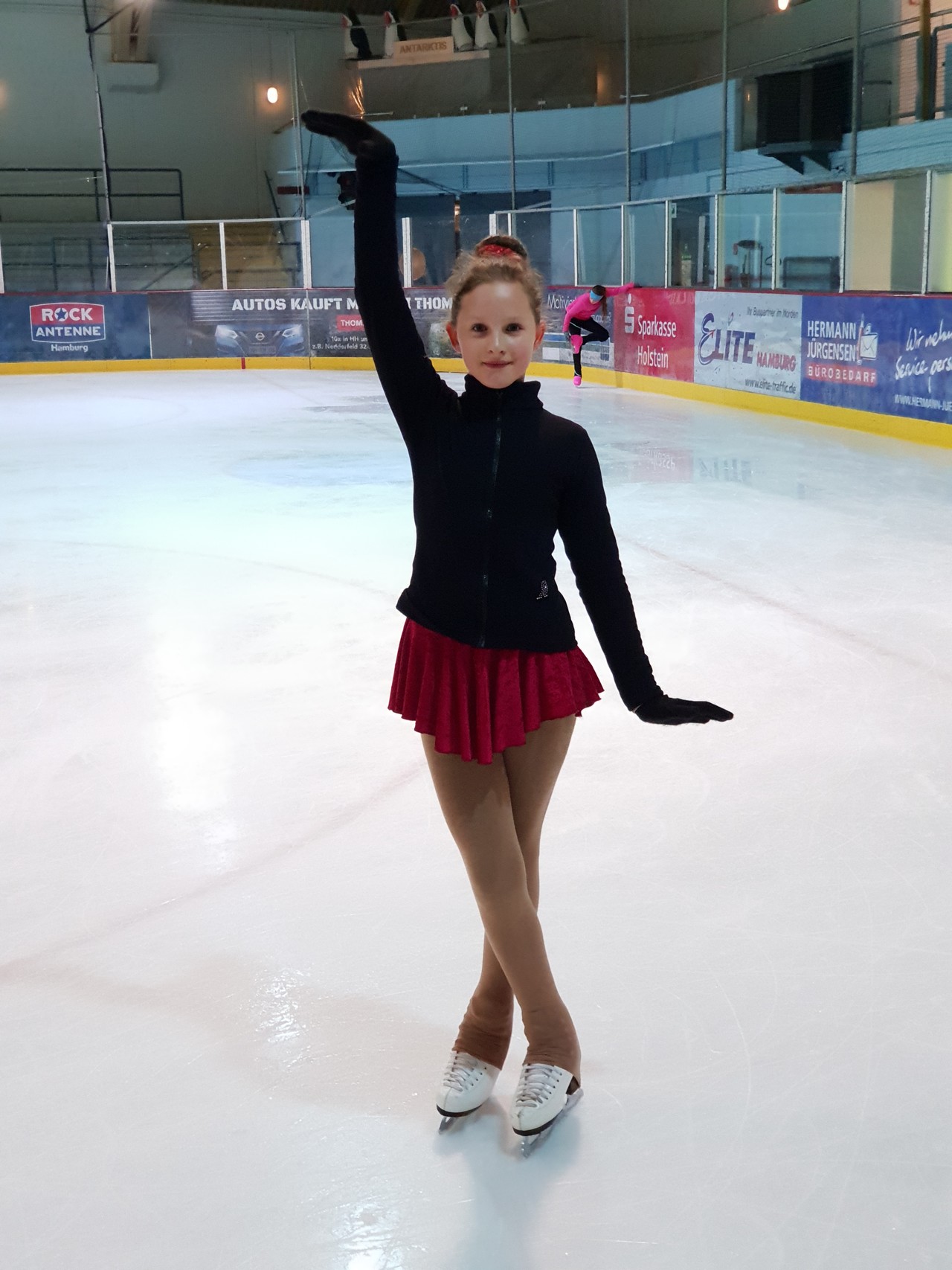 Amelie Kalmaz auf dem Eis 1