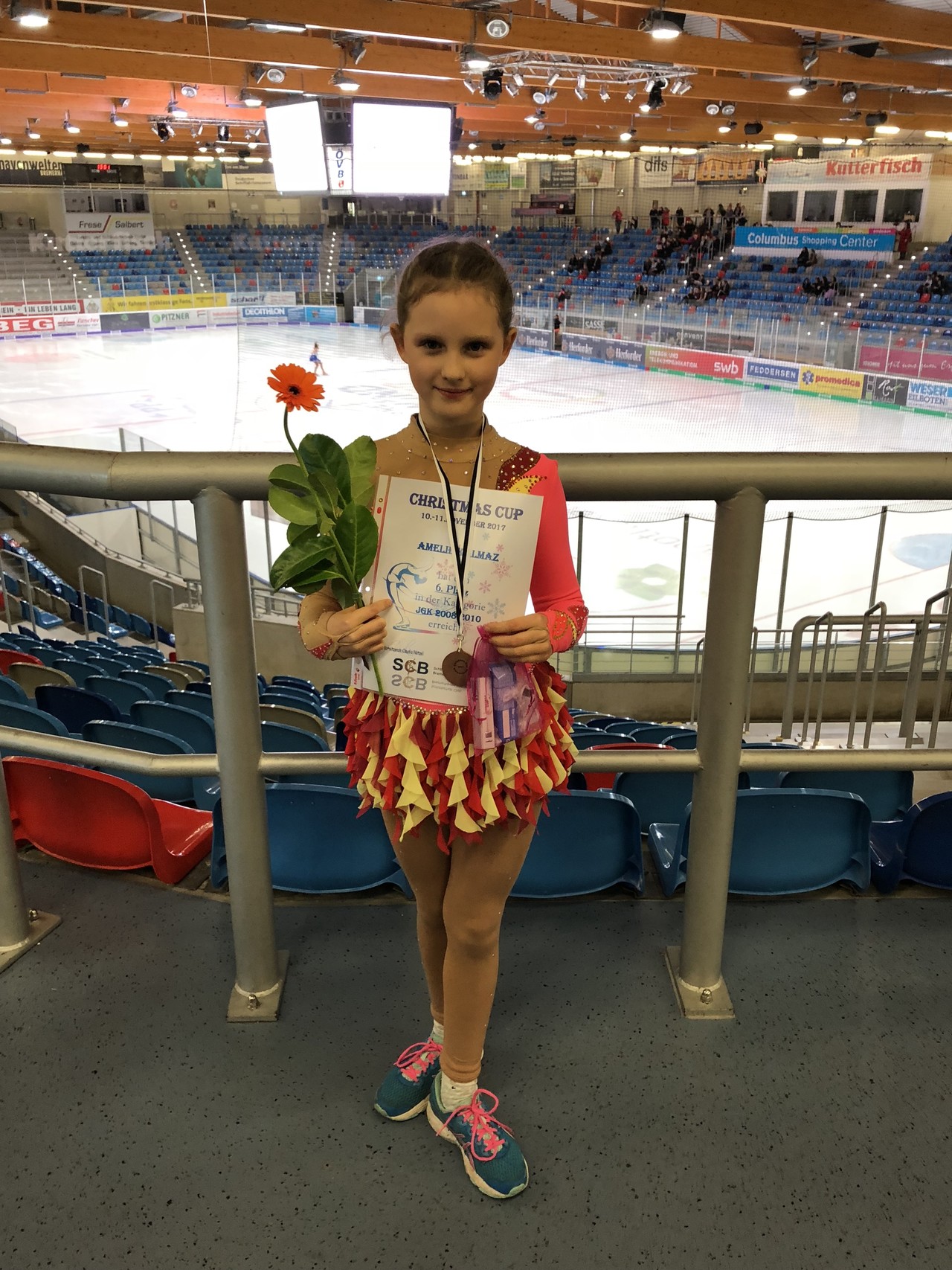 Amelie Kalmaz auf dem Eis 5